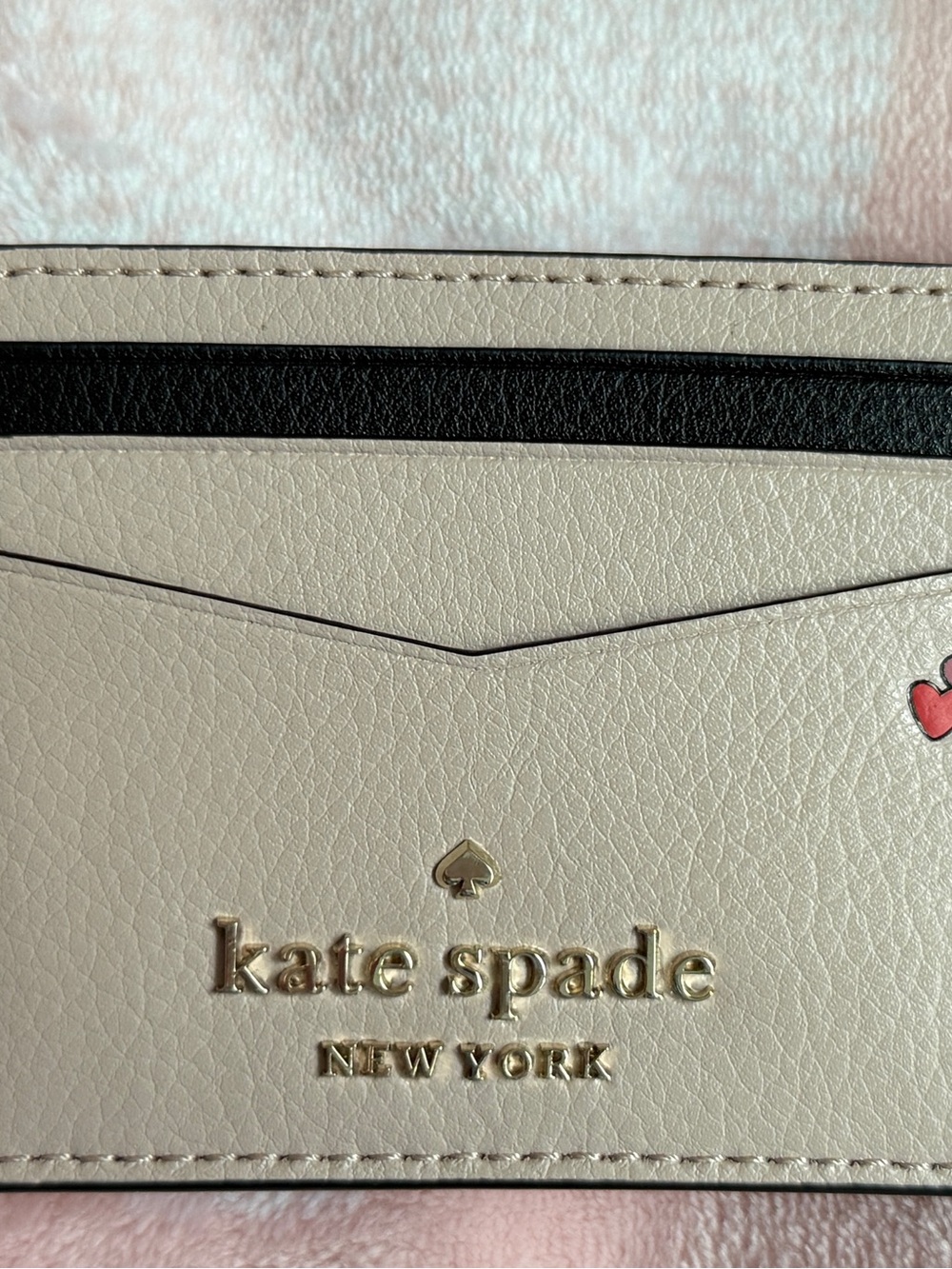kate spade Beige Minnie Mouse Leather Crossbody with Cardholder NWOT - Picture 7 of 11